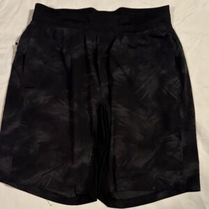 Lululemon Athletica Black and Gray Athletic Shorts